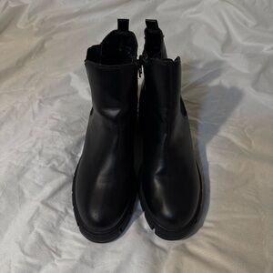 Madden Girl Black Heeled Boots